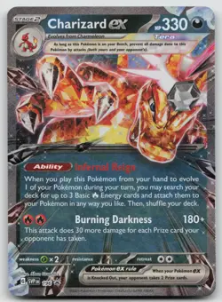 Charizard ex - Promo SV: Scarlet & Violet Promo Cards 196 Holo NM - Image 1