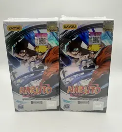 Kayou ENGLISH Naruto Sealed Box Series1 JIN Chapter T4W6 Original 10pack/50cards - Image 1