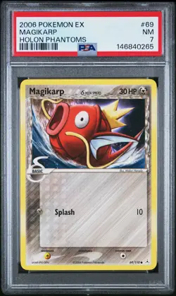 Magikarp 069/110 Delta Species - 2006 Holon Phantoms - Pokemon Card PSA 7 - Image 3
