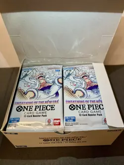 One Piece Card Game Booster Box OP-05 English Awakening of the New Era UNSEALED - Image 2