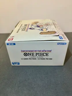 One Piece Card Game Booster Box OP-05 English Awakening of the New Era UNSEALED - Image 4