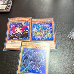 Konami Yu-Gi-Oh! TCG 1st Edition English Foil 3-Card Lot: DMG/TG/SS - Image 1