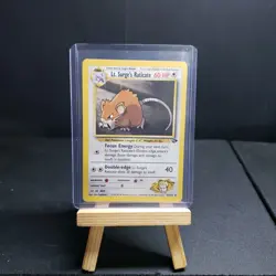 Lt Surges Raticate 53/132 - Gym Challenge Pokemon TCG Trading card gaem - Image 3