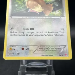 Pidgey 29/30 Common XY Trainer Kit Bisharp and Wigglytuff Pokemon Card - Image 3