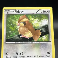 Pidgey 29/30 Common XY Trainer Kit Bisharp and Wigglytuff Pokemon Card - Image 4