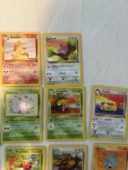 Pokemon TCG Jungle/Base Set Vintage Card Lot - 33 Cards - MP - Image 4