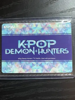 Kayou Trading Card KPop Demon Hunters Classic Promo, HUNTR/X Promo KPDH01-PR2-02 - Image 2