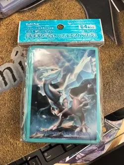 Pokemon Center Japan SEALED 64 ct Kyurem Premium Gloss Card Sleeves!! - Image 1