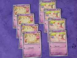Alcremie Phantasmal Flames Playset X8 Pokemon Cards Near Mint English - Image 1