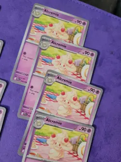 Alcremie Phantasmal Flames Playset X8 Pokemon Cards Near Mint English - Image 3