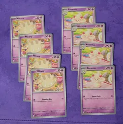 Alcremie Phantasmal Flames Playset X8 Pokemon Cards Near Mint English - Image 4