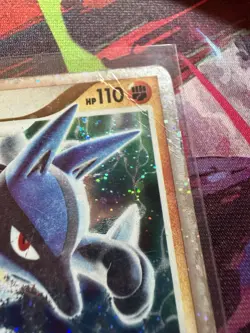 LUCARIO LV X BLACK STAR PROMO POKEMON CARD MP DP12 HOLO - Image 3