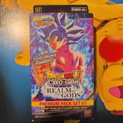 Dragon Ball Super Card Game - Realm of the Gods Premium Pack Set 07 Bandai TCG - Image 1