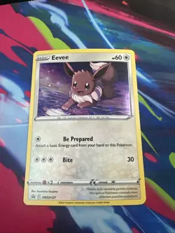 Eevee SWSH127 SWSH: Sword & Shield Promo Cards Holo - Image 1