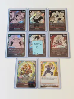 125+ HOLO Card Dragon Ball Super Fusion World Lot SCR R SR Leader Alt Art Manga - Image 5