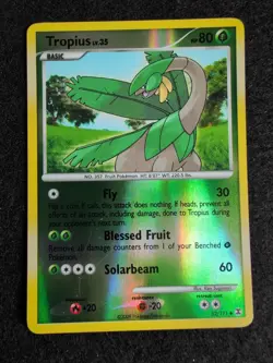 Tropius 52/111 Reverse Holo Platinum Rising Rivals Pokemon Card 2009 - Image 1