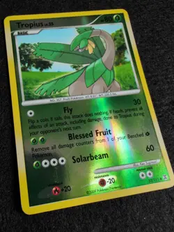 Tropius 52/111 Reverse Holo Platinum Rising Rivals Pokemon Card 2009 - Image 2