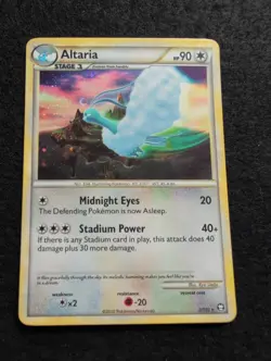Altaria 2/102 Triumphant HGSS Holo Rare WOTC Pokemon Card - Image 4