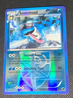 Seismitoad 26/116 Reverse Holo - Plasma Freeze Pokemon Card - NM - Image 1