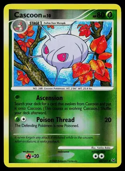 Pokemon Card - Cascoon Platinum 44/127 Uncommon Reverse Holo - Image 1