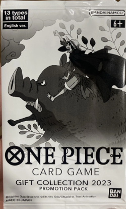 One Piece Gift Collection 2023 - Promotion Pack - Promo - 3 Cards SEALED - Image 1