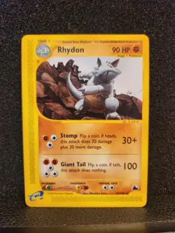 Skyridge 2003 Rhydon #29/144 WOTC Regular Non-Holo Rare E-Card LP - Image 1