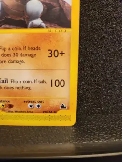 Skyridge 2003 Rhydon #29/144 WOTC Regular Non-Holo Rare E-Card LP - Image 4