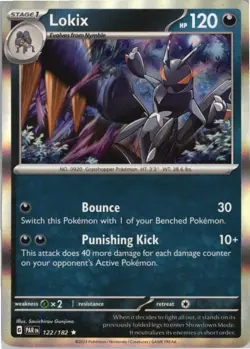 Lokix - (Cosmos Holo) Rare Miscellaneous Cards & Products 122/182 NM Holo - Image 1