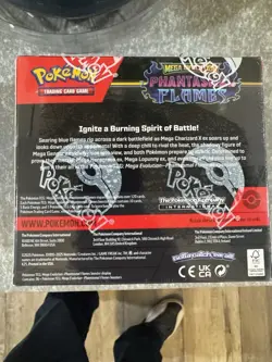 Pokemon TCG Mega Evolutions - Phantasmal Flames ME02 Booster Display Box - Image 3