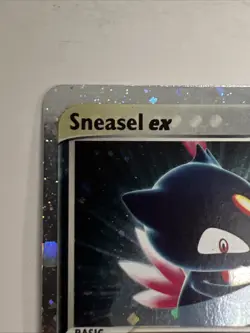 Pokemon TCG Card ex Ruby & Sapphire Sneasel ex 103/109 Holo Ultra Rare - Image 2