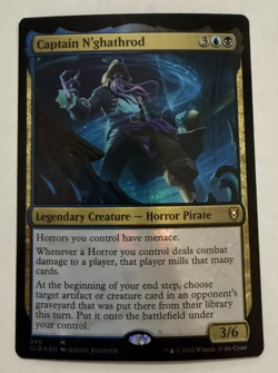 Captain N'ghathrod Commander Legends: Battle for Baldur's Gate Foil - Image 1