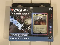 MTG Warhammer 40K Commander Deck - The Ruinous Powers - Sealed New - Image 1