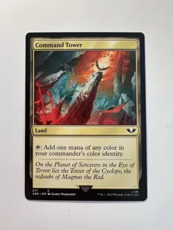 Command Tower (#271 Chaos) - MTG 40k Universes Beyond: Warhammer 40,000 - NM - Image 1