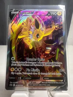 Jolteon V SWSH183 SWSH: Sword & Shield Promo Cards Holo - Image 1