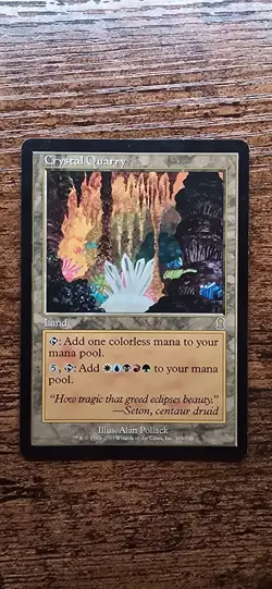 Wizards of the Coast Crystal Quarry Land Regular English 318 2001 - Image 1