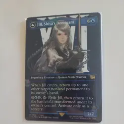 Jill, Shiva's Dominant (Borderless) #378 (Foil) (NM) Final Fantasy FIN Magic MTG - Image 2