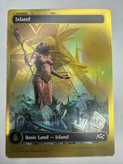 Island (0513) (First-Place Foil) Aetherdrift Foil NM Never Played - Image 1