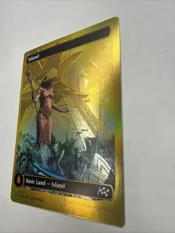 Island (0513) (First-Place Foil) Aetherdrift Foil NM Never Played - Image 3