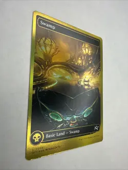 Swamp (0509) (First-Place Foil) Aetherdrift Foil NM Never Played - Image 2