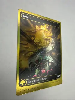 Forest (0511) (First-Place Foil) Aetherdrift Foil NM Never Played - Image 2