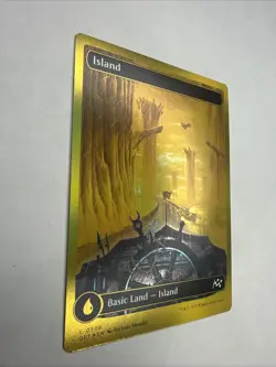 Island (0508) (First-Place Foil) Aetherdrift Foil NM Never Played - Image 2