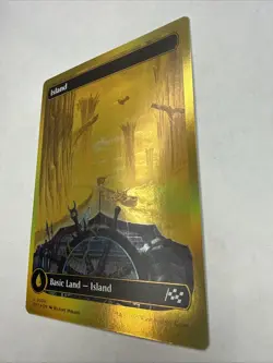 Island (0508) (First-Place Foil) Aetherdrift Foil NM Never Played - Image 3