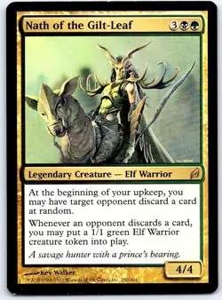 Nath of the Gilt-Leaf 250 R Lorwyn MTG LP - Image 1