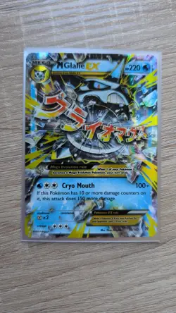 Mega M Glalie EX Breakthrough Pokemon Card 35/162 Lightly played Condition - Image 1