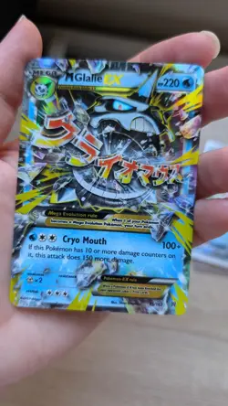 Mega M Glalie EX Breakthrough Pokemon Card 35/162 Lightly played Condition - Image 3