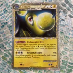 Pokemon TCG Lanturn (Prime) Unleashed 86/95 Holo Holo Rare Prime - Image 1