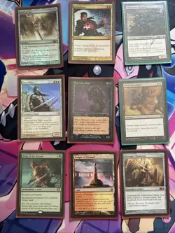 Magic the Gathering Commander Lot,Foils, Vintage, Full Art, 36 Cards Picured - Image 2