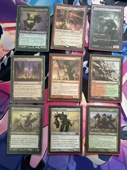 Magic the Gathering Commander Lot,Foils, Vintage, Full Art, 36 Cards Picured - Image 3
