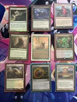 Magic the Gathering Commander Lot,Foils, Vintage, Full Art, 36 Cards Picured - Image 5