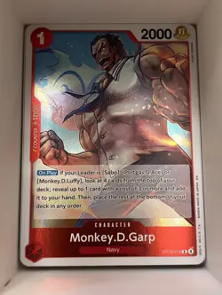 OP13-016 Monkey.D.Garp English R One Piece TCG Card Game - Image 1